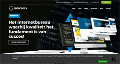 Desktop Screenshot of maxserv.com